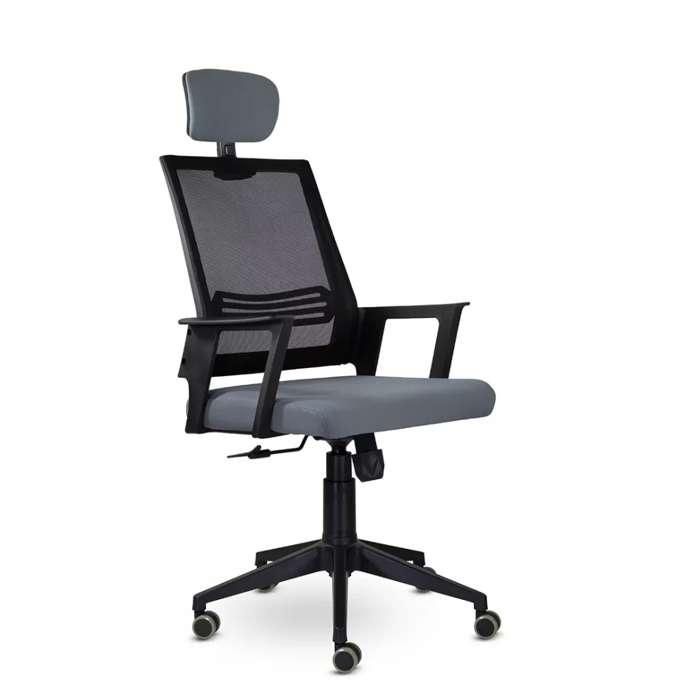 Кресло М-808 Аэро/Aero blackPL пластик