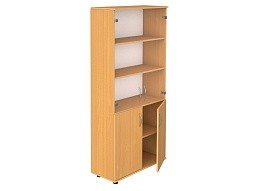 Шкаф 5-уровневый со стеклом 1805 мм ШКФ5.32