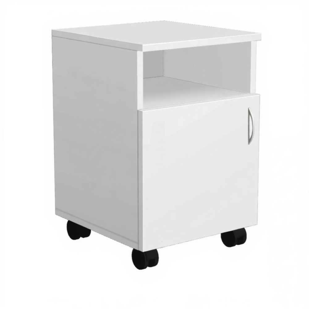 Тумба подкатная ТП-2.1 (ЛДСП белый)