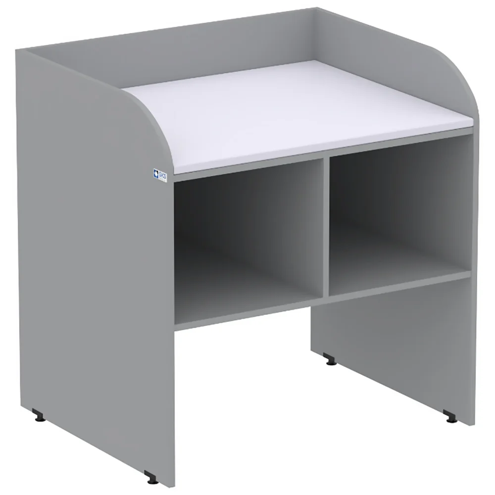 Стол пеленальный GRAY LITE 4 (белый матрас)