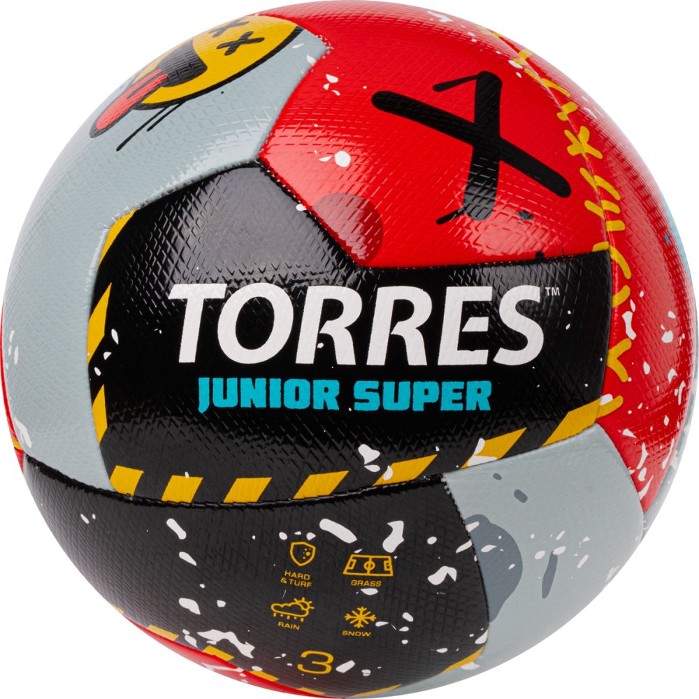 Мяч футбольный TORRES Junior Super, Размер 3
