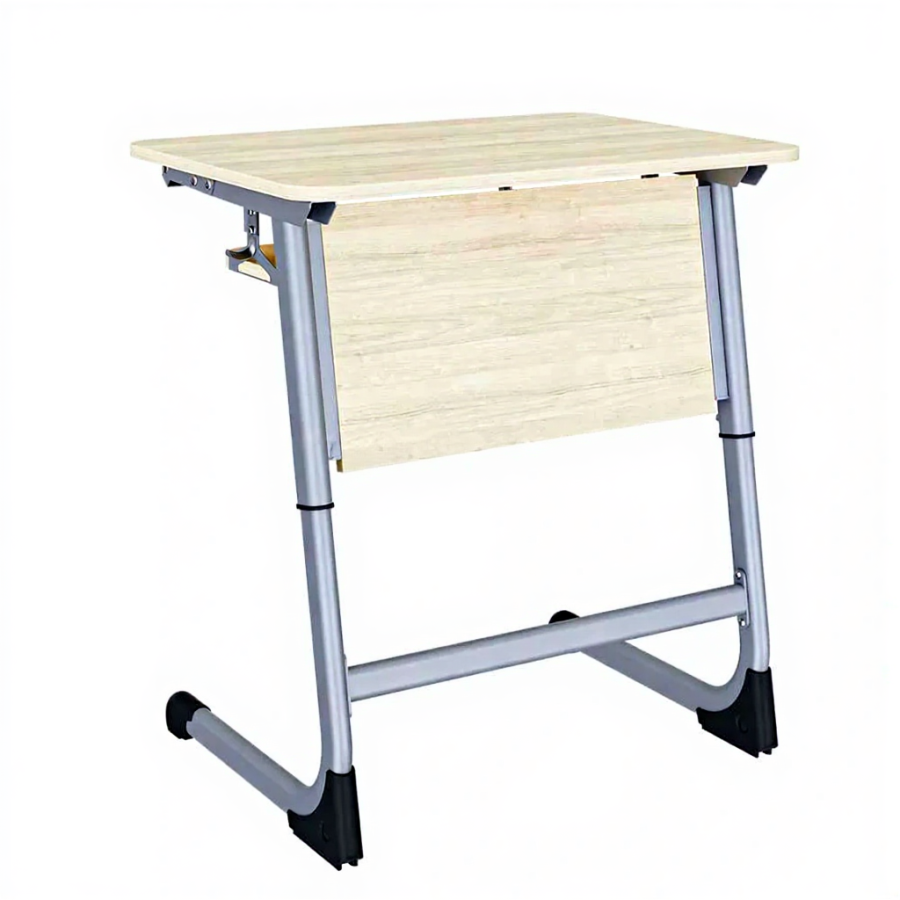 Парта 1М Smart с регулировка угла наклона/полкой (ЛДСП)