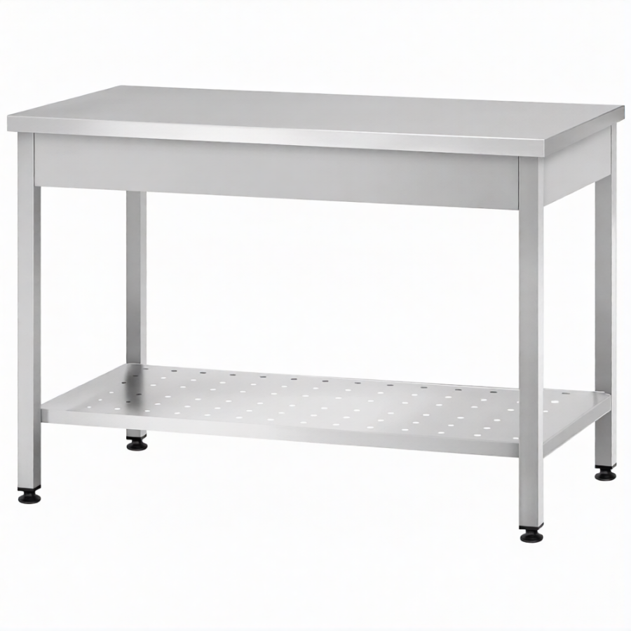 Стол производственный СПРп - 860х1200х700 «Profi Ral» (полка перфорация)