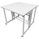 Стол лабораторный островной Сло 22.001 (белый)