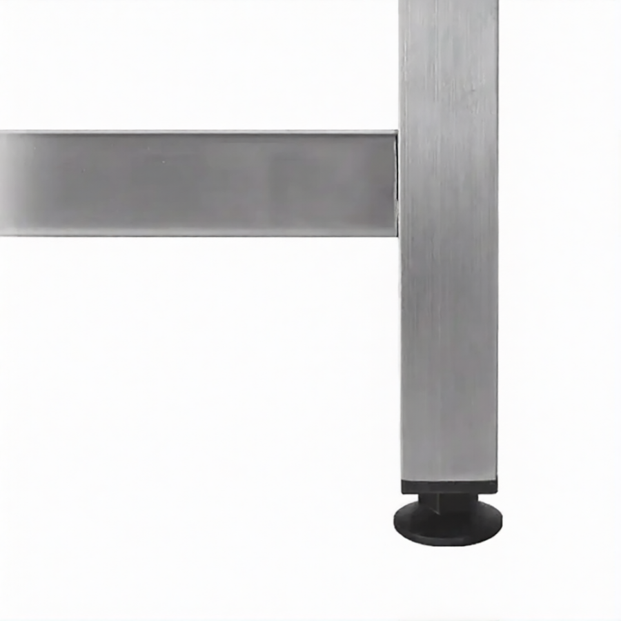 Стол производственный СПРп - 860х1500х600 «Profi Inox» (полка-решетка)