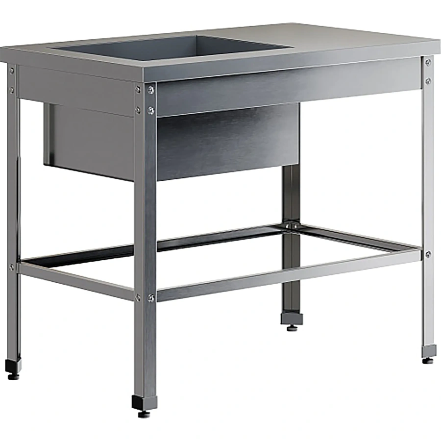 Ванна моечная с рабочей поверхностью ВМСР/1-15/7-О-ЭЦ