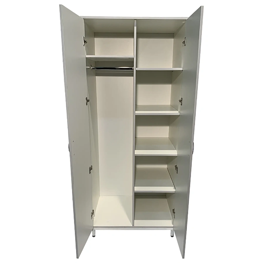 Шкаф лабораторный для одежды ШЛо 15.013 (белый)