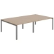 Стол для переговоров NT 240х144 вяз натуральный/антрацит