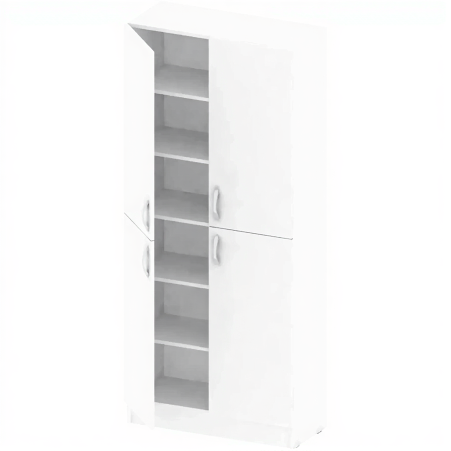 Шкаф 2 секции с полками ОФ-СТ-121