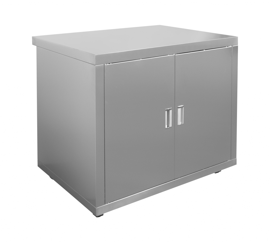 Стол-тумба универсальный  Luxstahl СТУР2-11/8 распашные двери