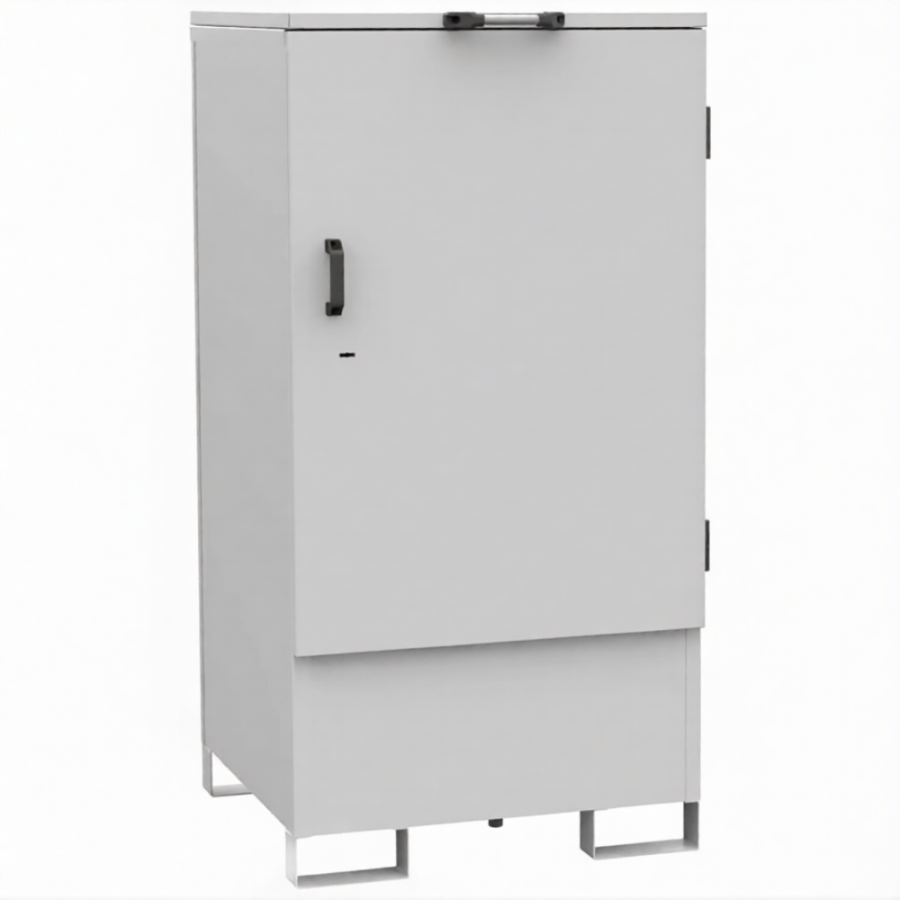 Депо для 1 бочки, настил ПВЛ, сточный поддон