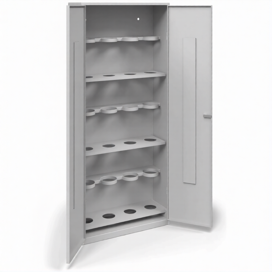 Шкаф для 12-ти газовых баллонов ШГБК-016 (2100x900x320)
