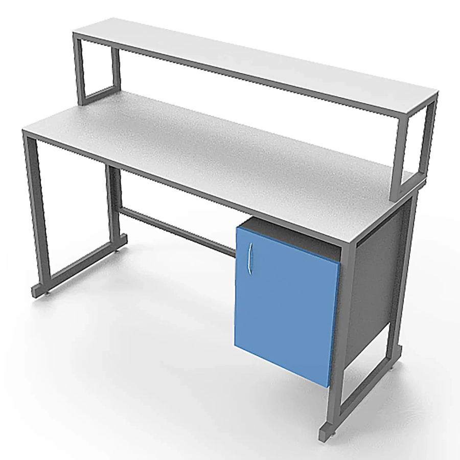 Стол лабораторный с керамикой СЛк 21.002 (белый)