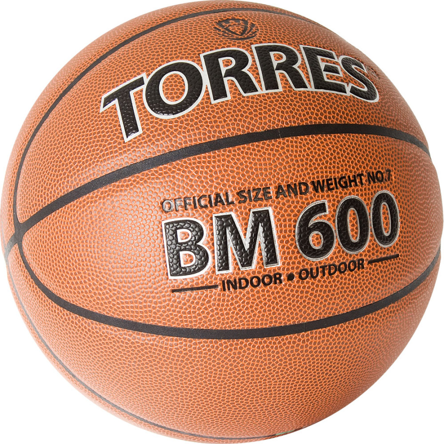Мяч баскетбольный TORRES BM600, Размер 7