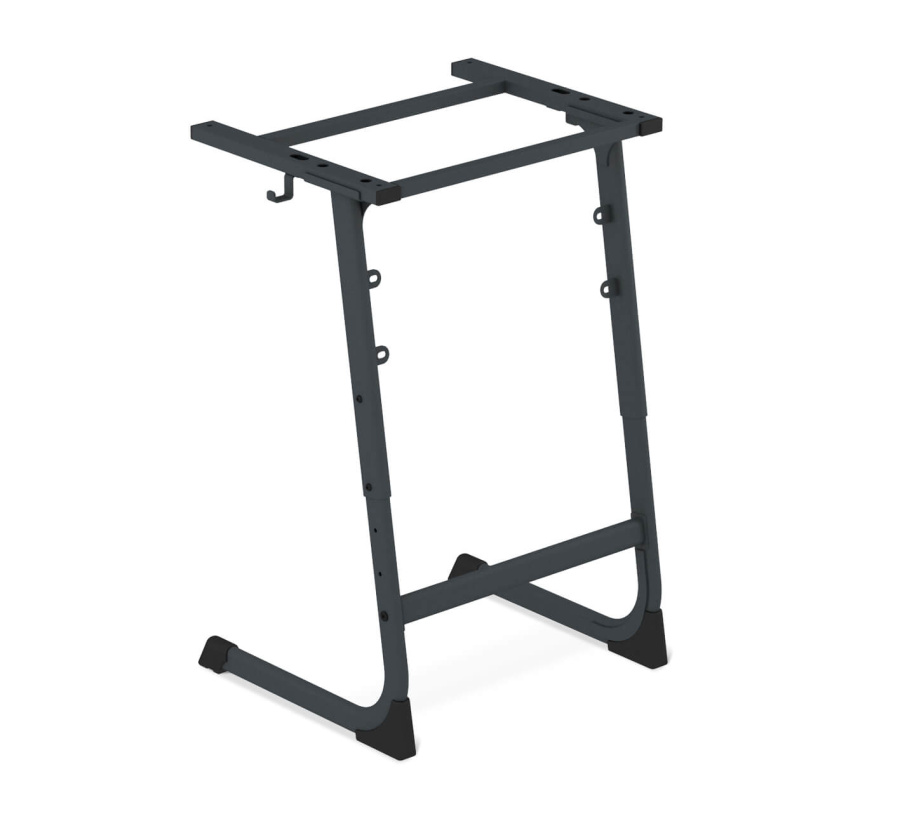 Cтол ученический белый снег/антрацит SHT-T-TN14/5-7