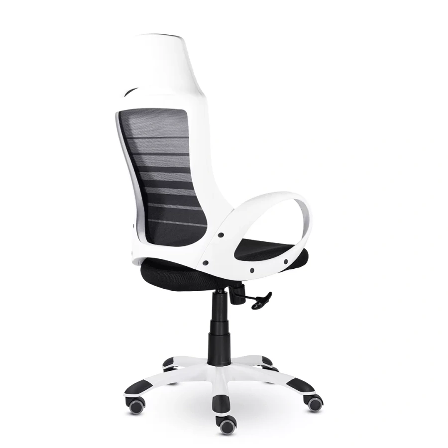 Кресло СН-709 Тесла белый пластик TG Ср