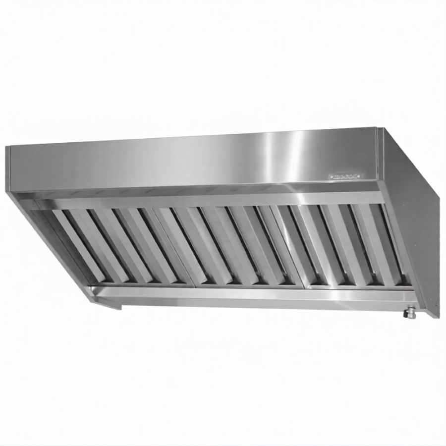 Зонт приточно-вытяжной полуоткрытый ЗППн 400х600х1000 «Norma Inox» пристенный