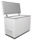 ЛАРЬ морозильный F 500 S белый (глухая крышка)