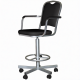 Кресло лабораторное на винтовой опоре КР02-1